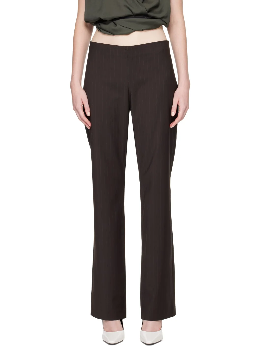 Brown Malek Trousers - 1