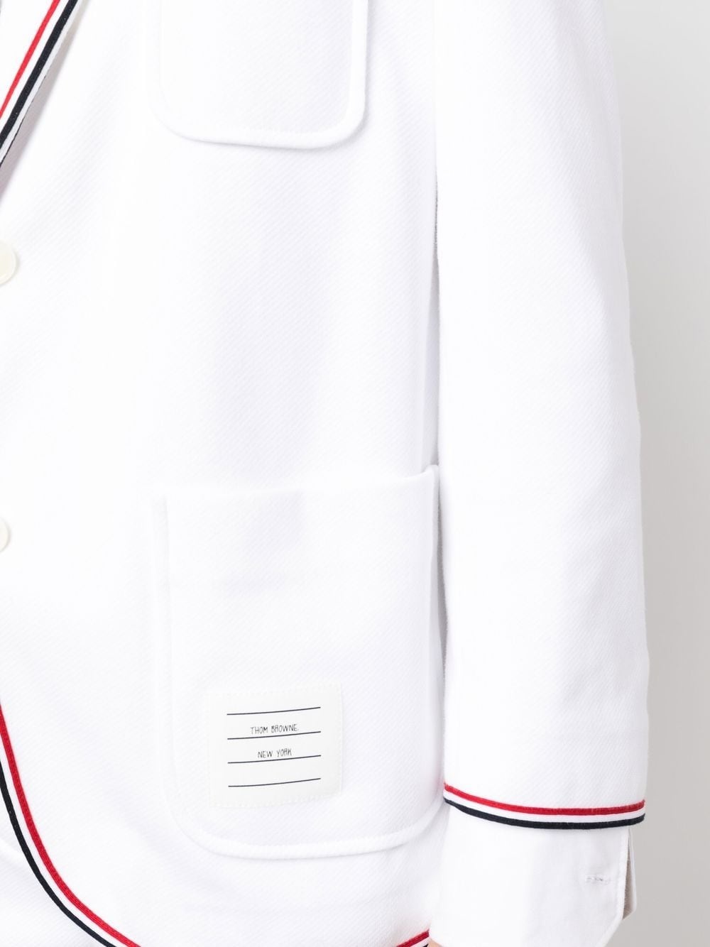 tech twill blazer jacket - 5