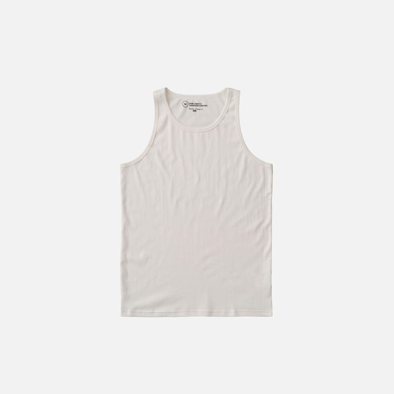 Tank Top Nudie Jeans Offwhite - 9