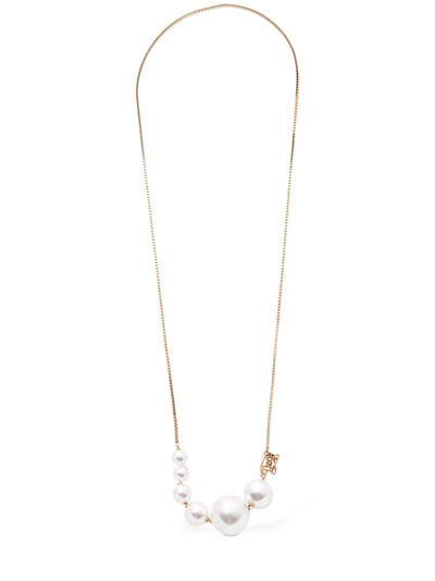 DSQUARED2 Dsq2 Faux pearl charm necklace outlook