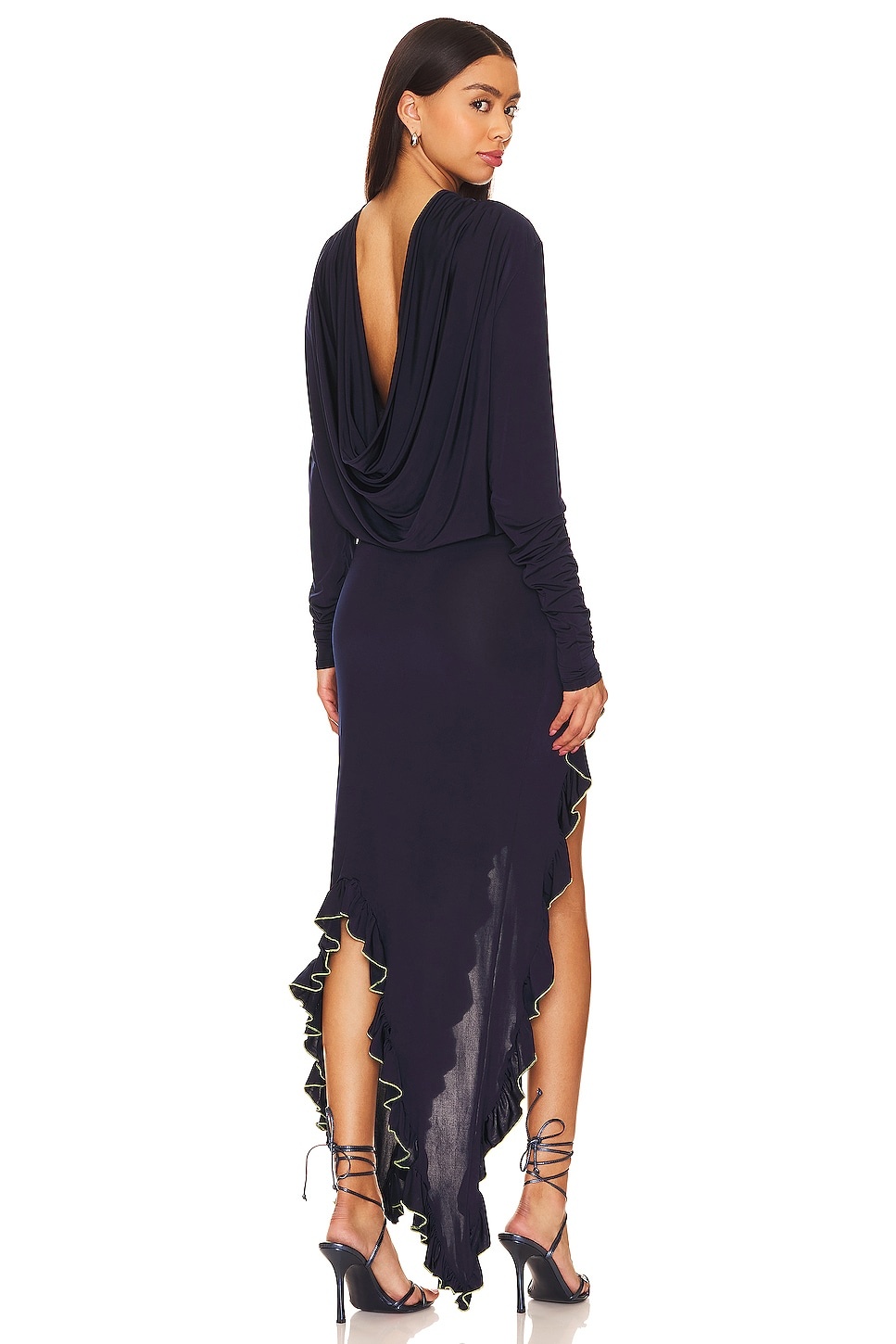 Alea Cowl Back Dress - 3