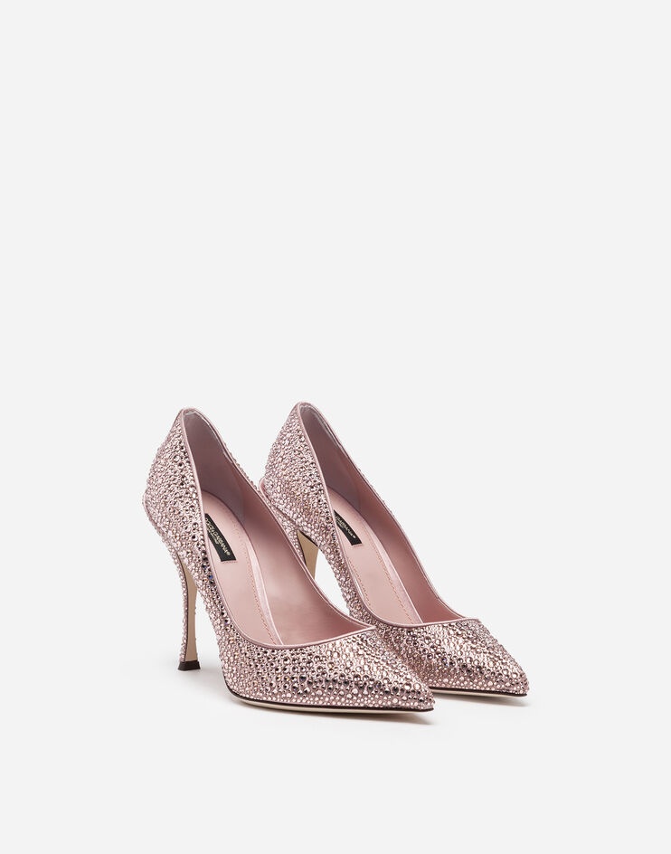 Pumps in satin and crystal - 2