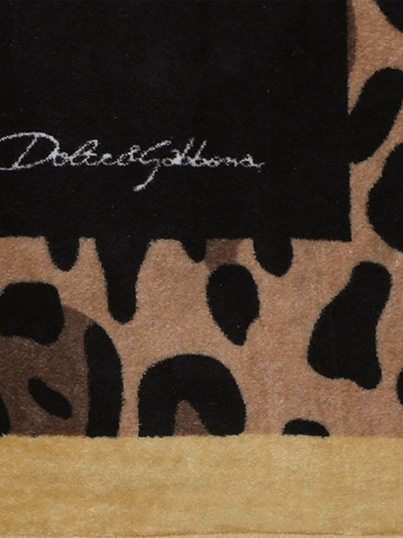 Dolce & Gabbana terry cotton beach towel outlook