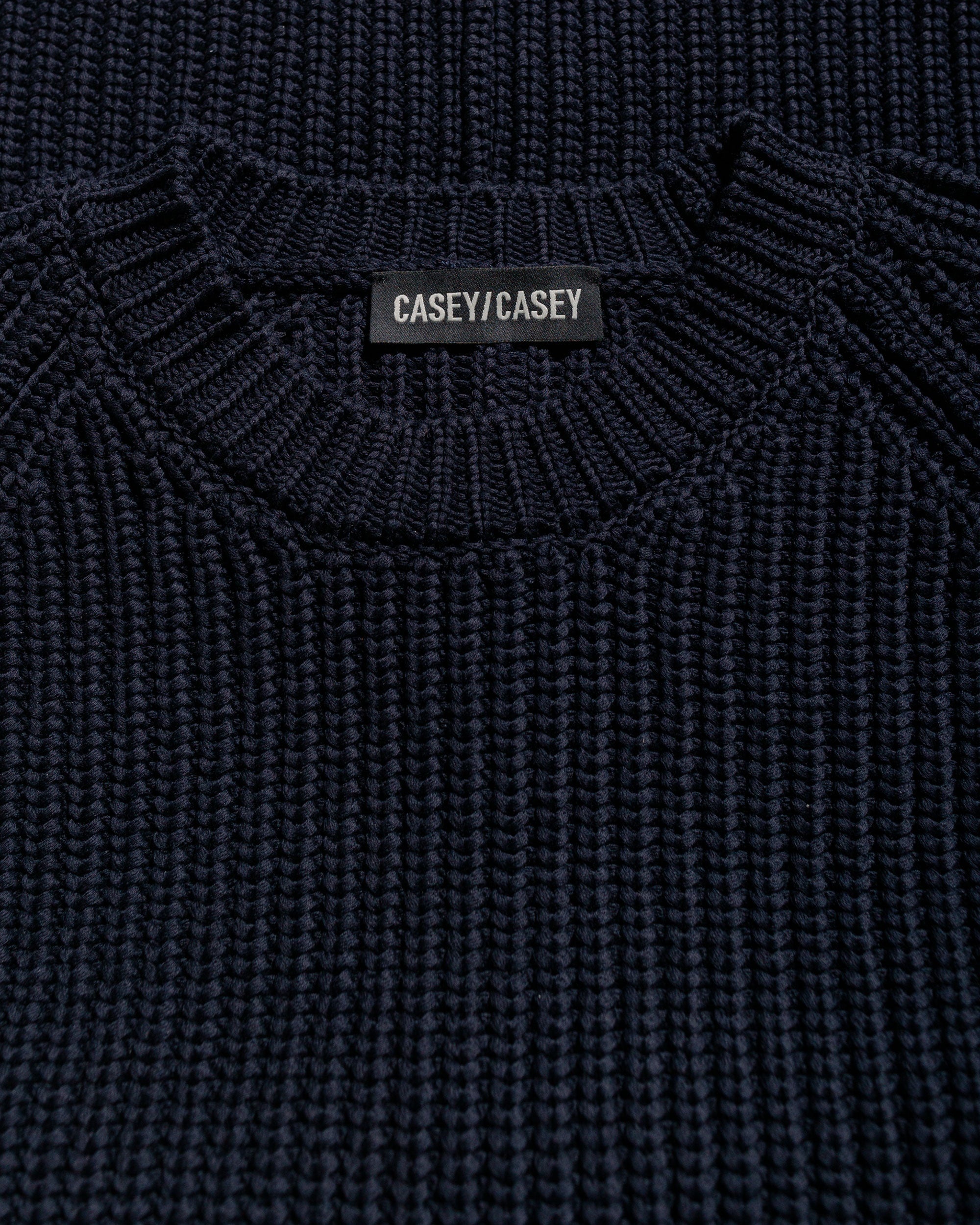 Pannocchia Sweater Crepe Cot Navy - 5
