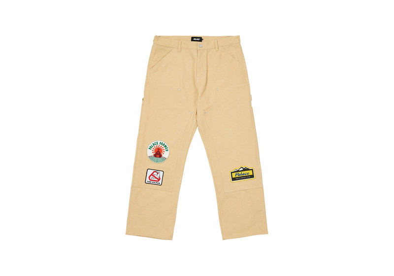 BADGE WORK TROUSER SAND - 1