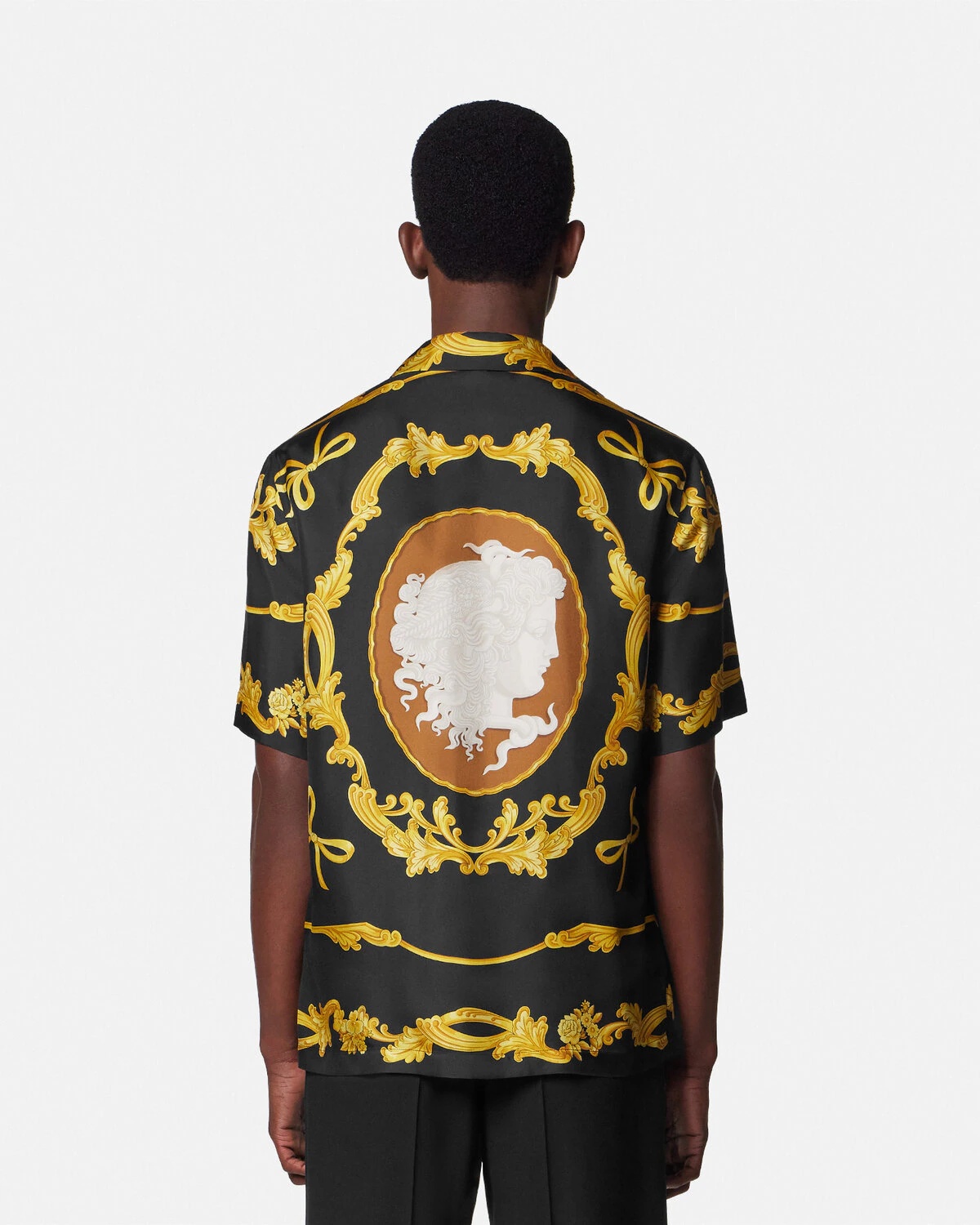 Cameo Silk Shirt - 5
