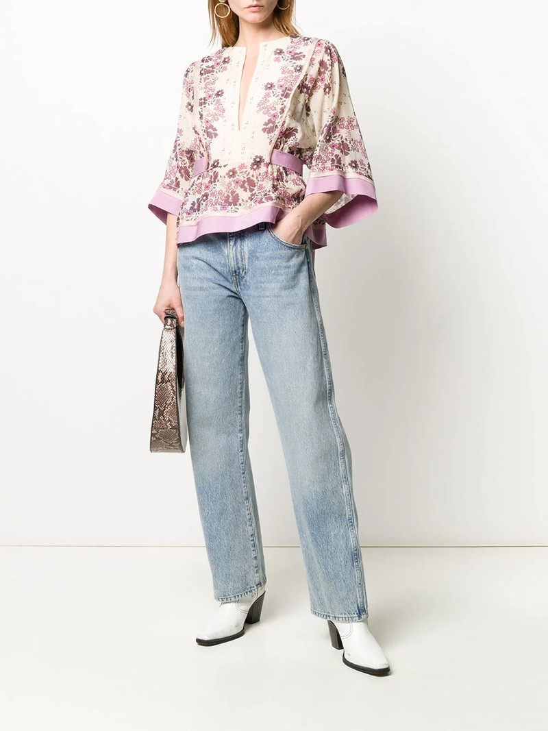 DSQUARED2 floral print blouse outlook