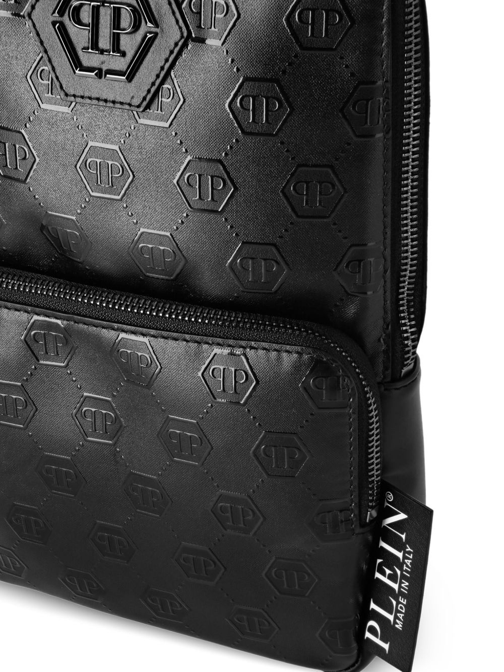 monogram-embossed crossbody bag - 4