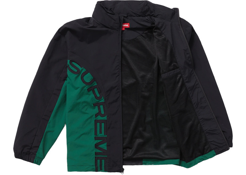 Supreme Supreme Curve Track Jacket Black outlook