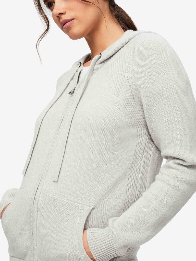 Women's Hoodie Daphne Cashmere Silver - 6