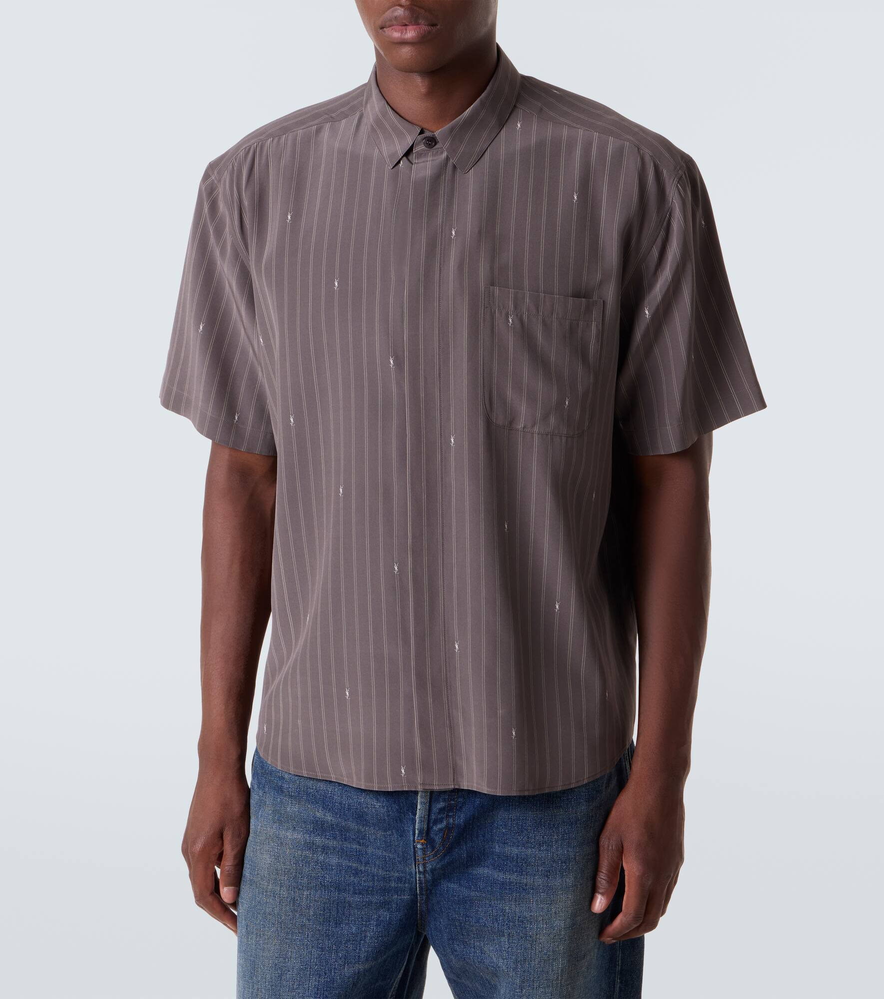Cassandre silk crêpe de chine shirt - 3