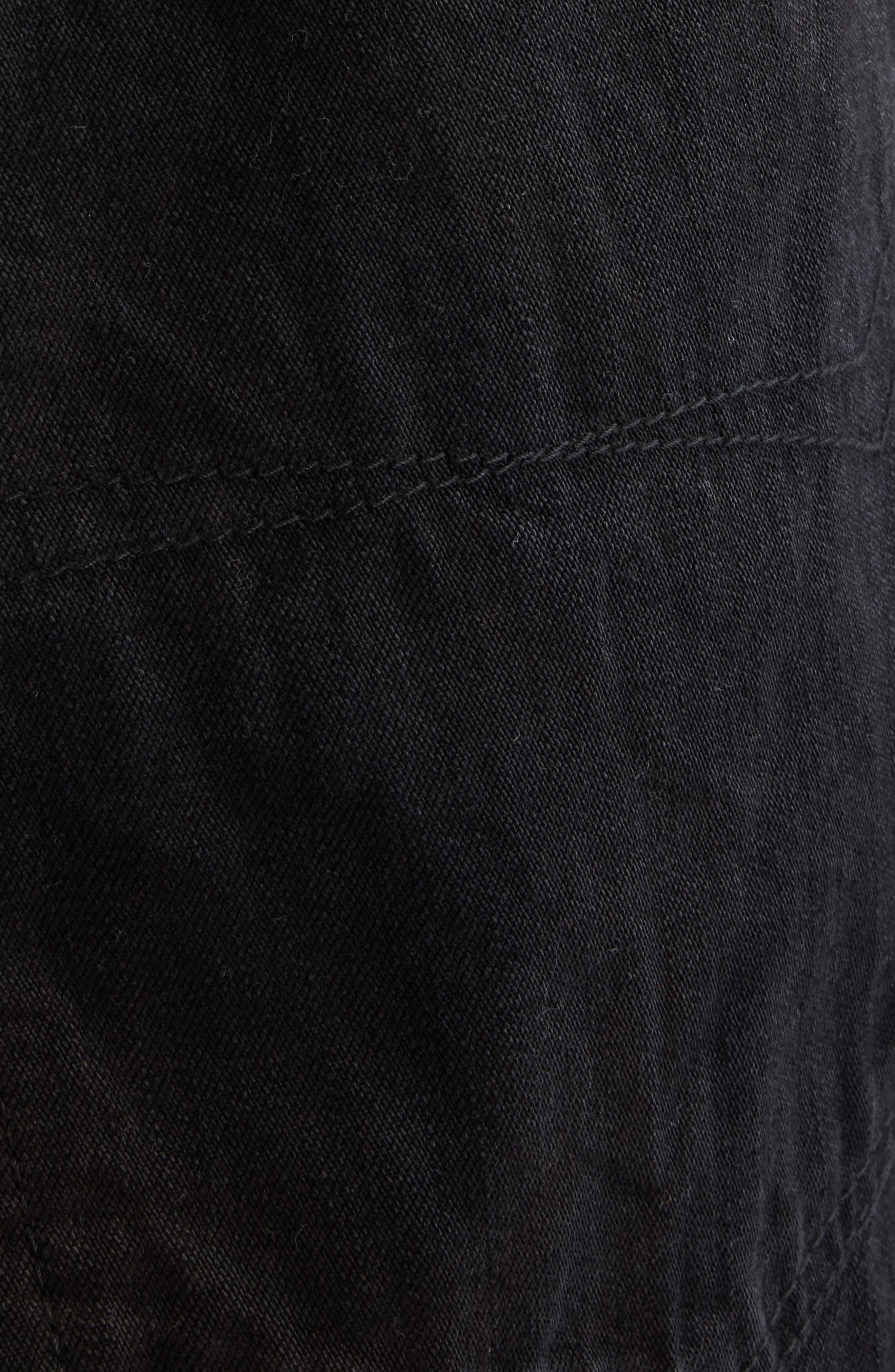Balenciaga 50-50 Denim Wide Leg Jeans in Light Black at Nordstrom - 6