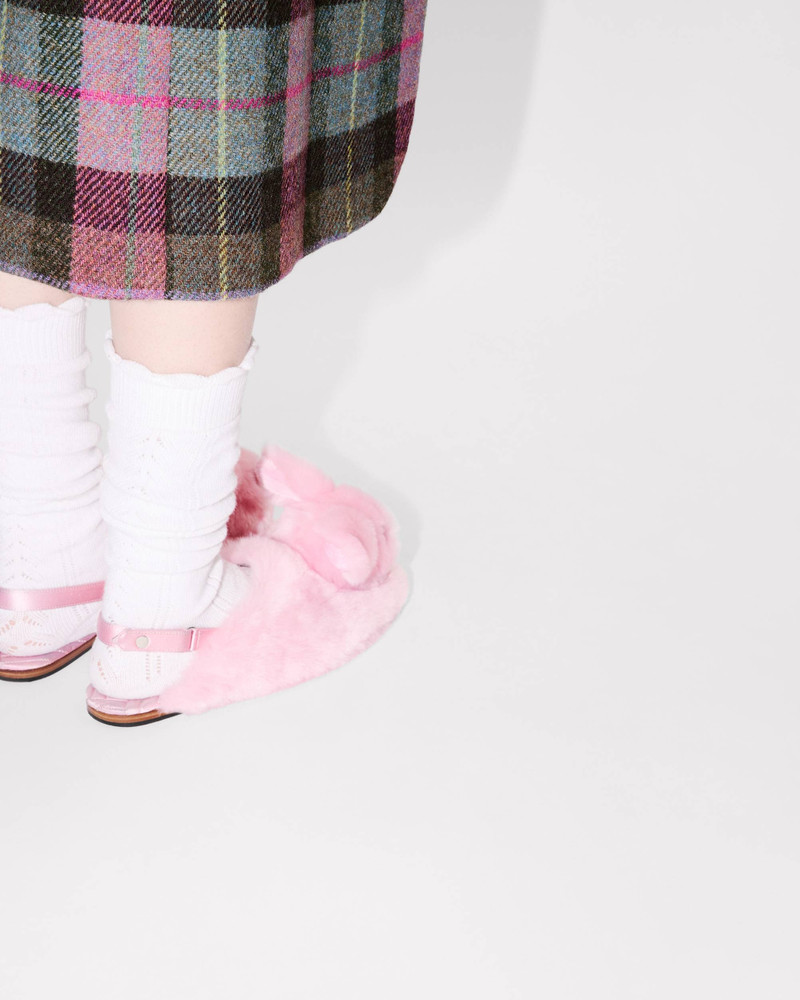 'KENZO-K@LI' mules in fake fur 7