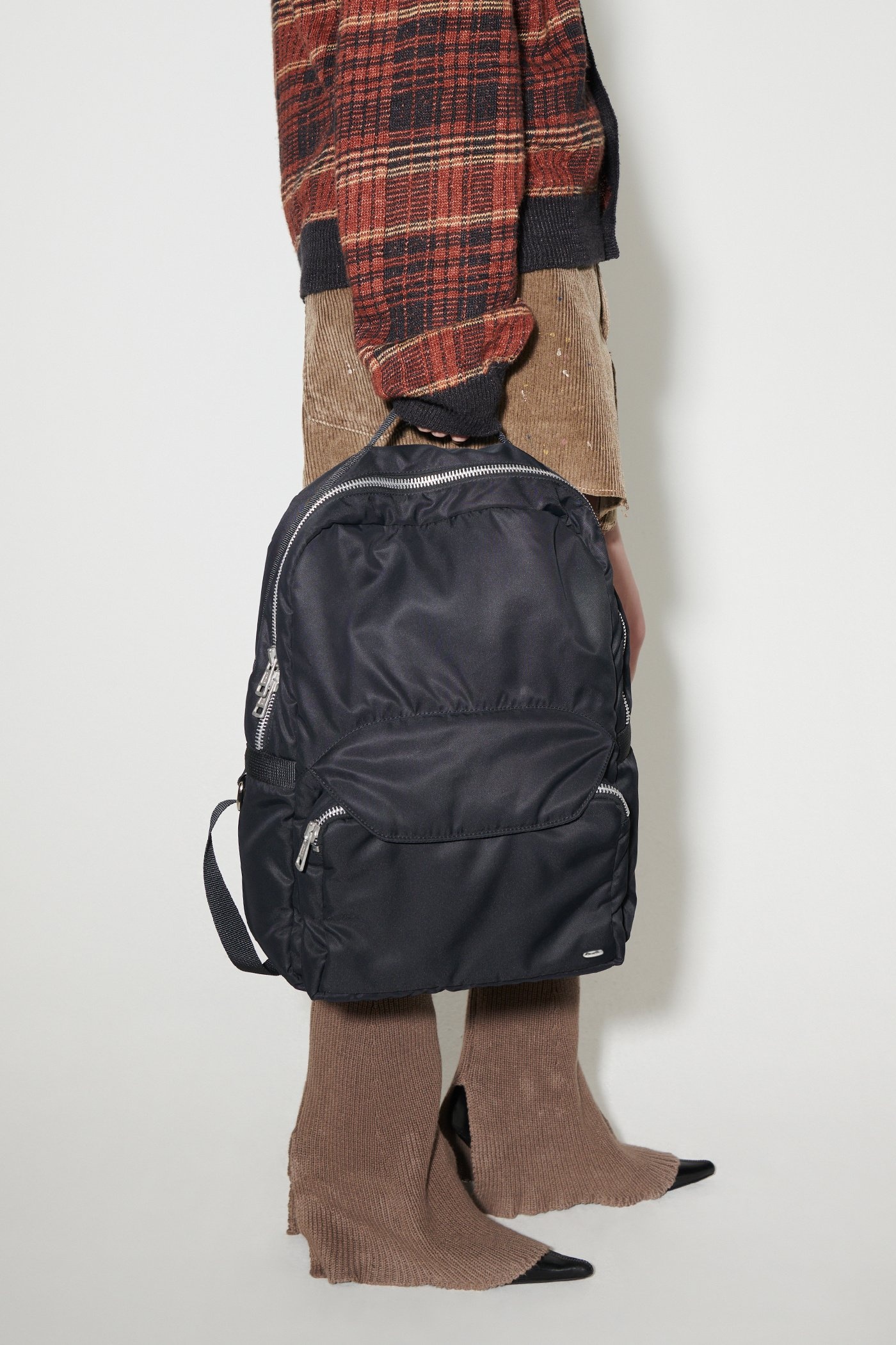 【Our Legacy】 25SS GRANDE VOLTA BACKPACK Cayce Black Our Legacy Grande Volta Backpack Cayce Black | REVERSIBLE