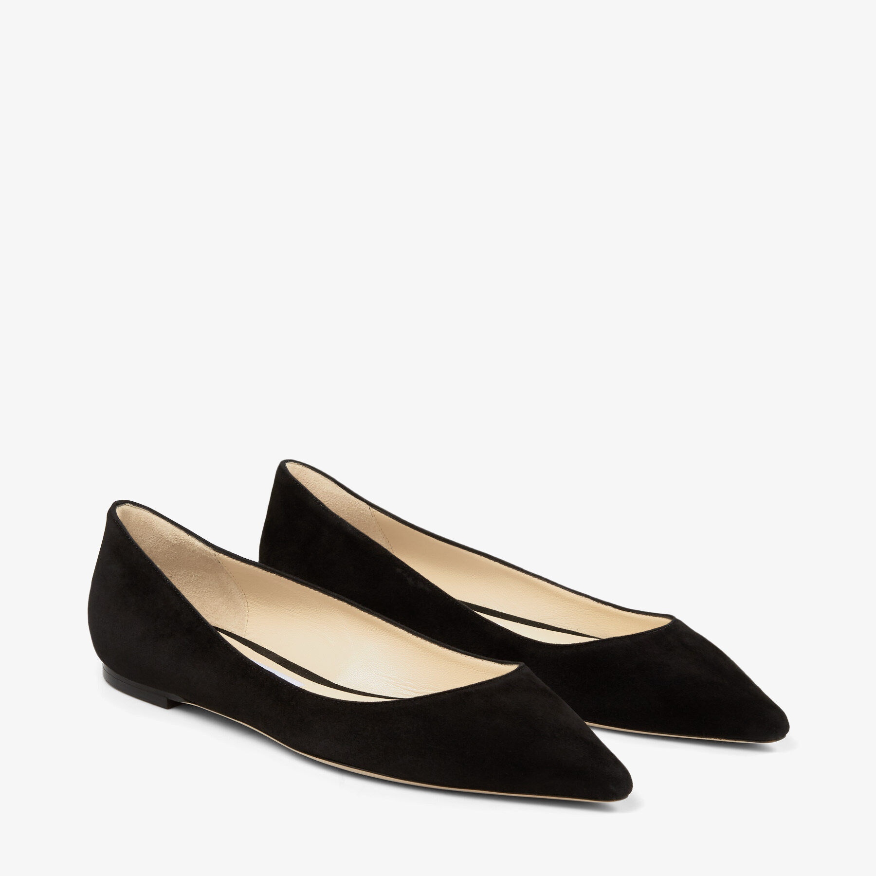 Romy Flat
Black Suede Pointy Toe Flats - 3