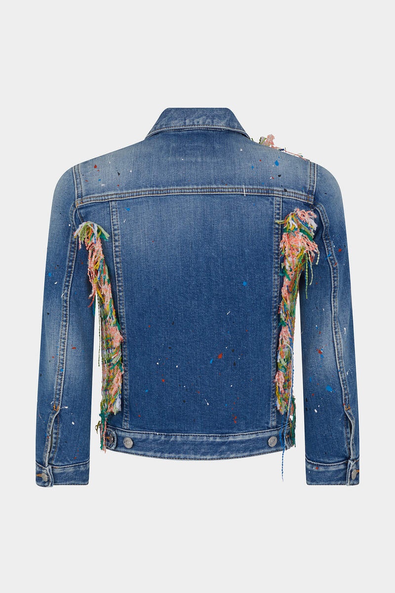 MEDIUM SPOTS WASH JEANS JACKET - 2