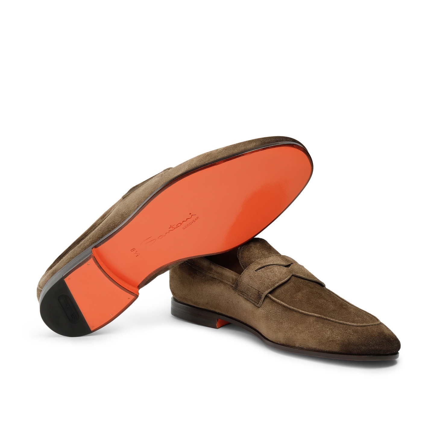 Men's brown suede Carlo loafer - 3