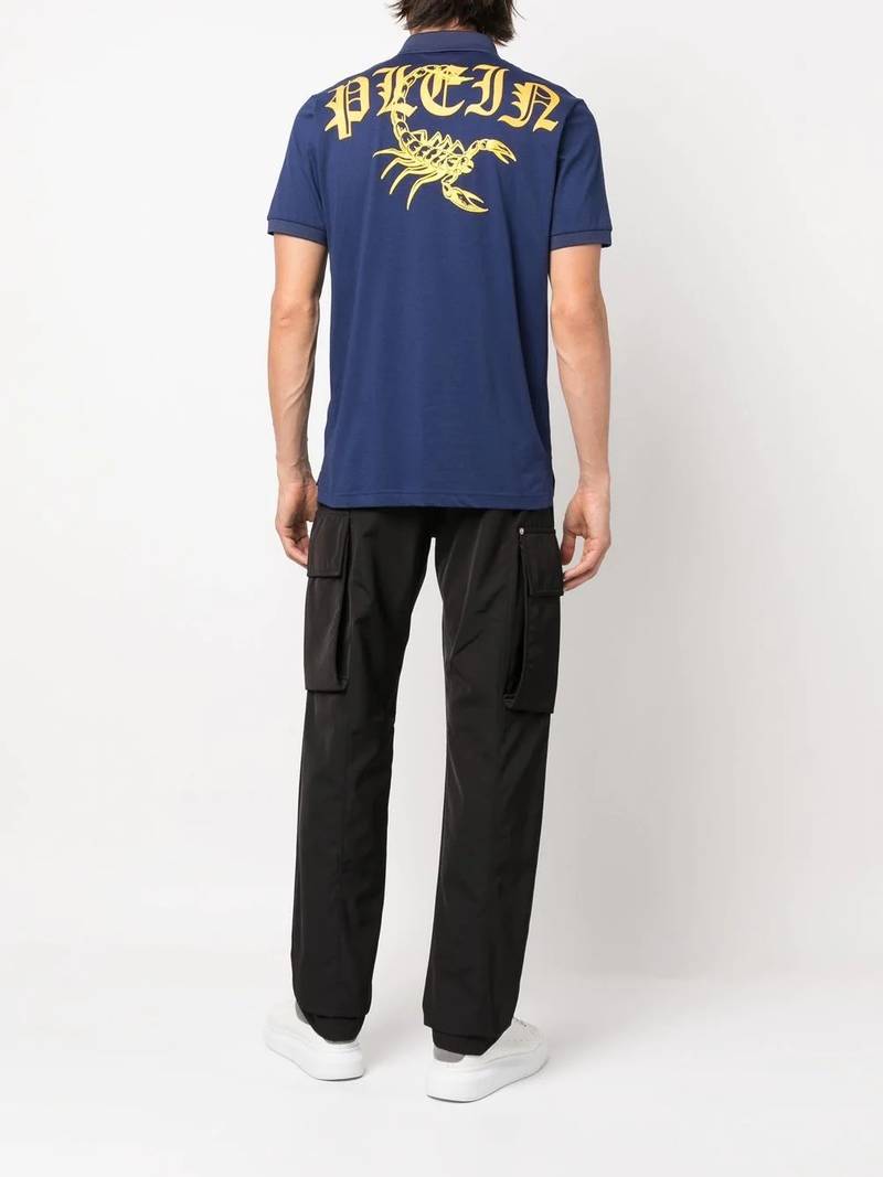 PHILIPP PLEIN short sleeve polo shirt outlook
