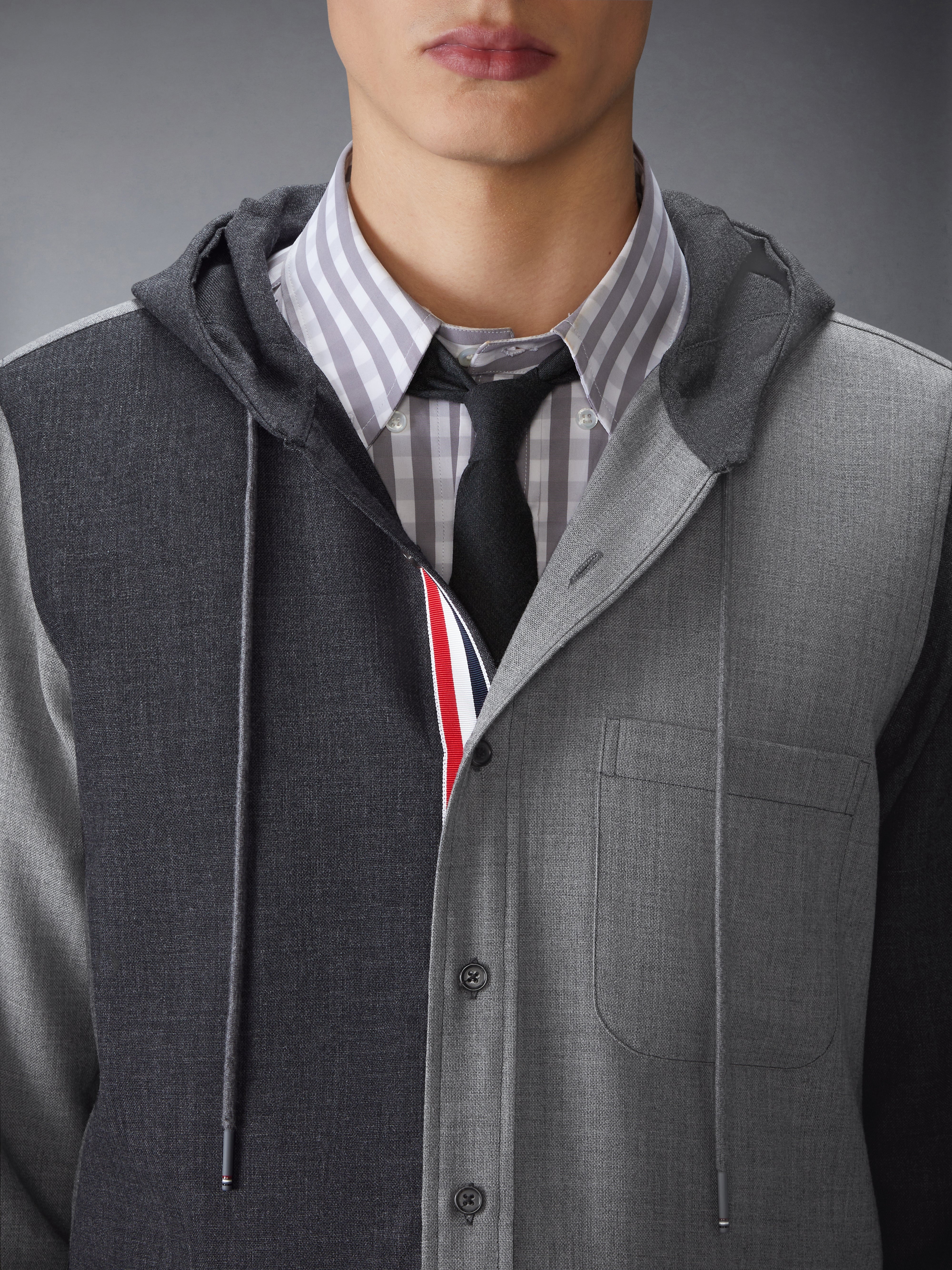 FRESCO FUNMIX HOODED SHIRT - 7