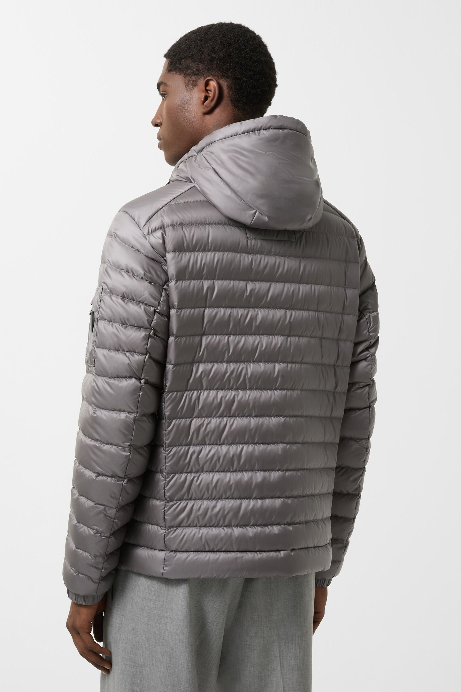 Loke lightweight down jacket in Gray - 3