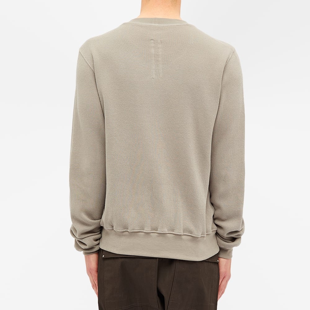 Rick Owens DRKSHDW Waffle Crew Sweat - 5