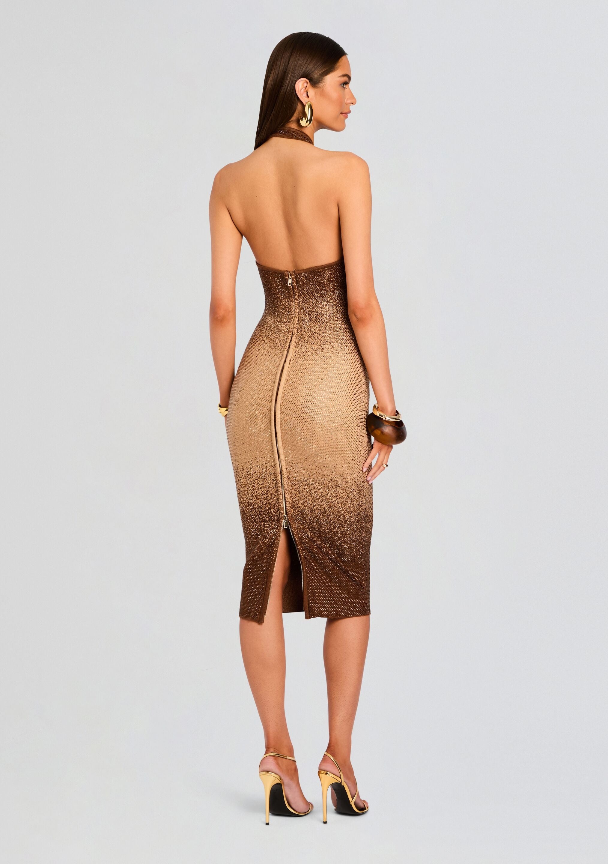 AVIANA EMBELLISHED KNIT DRESS - 4