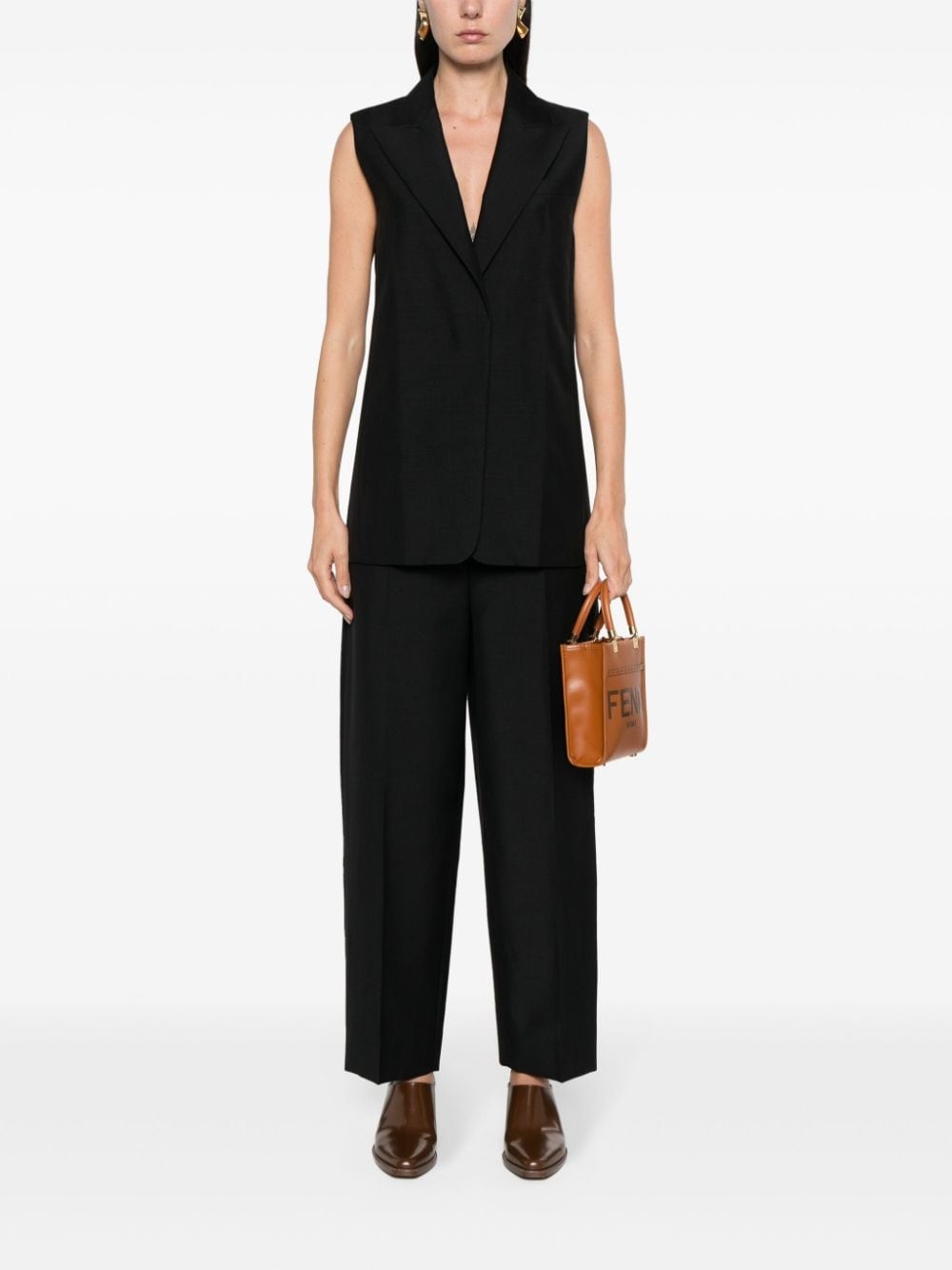 peak-lapel waistcoat - 2