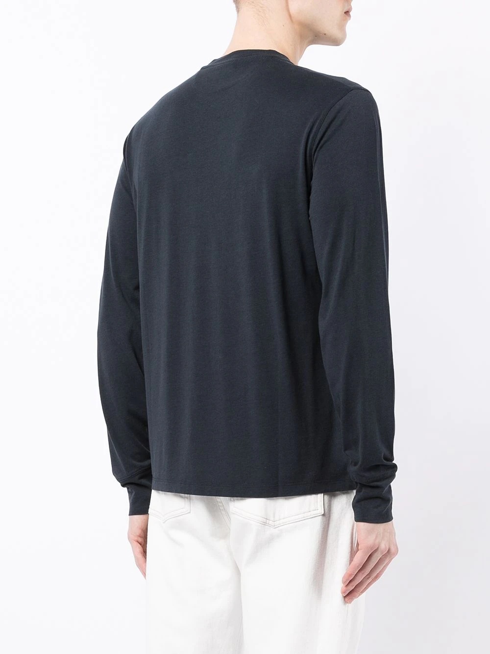 round-neck long-sleeved T-shirt - 4