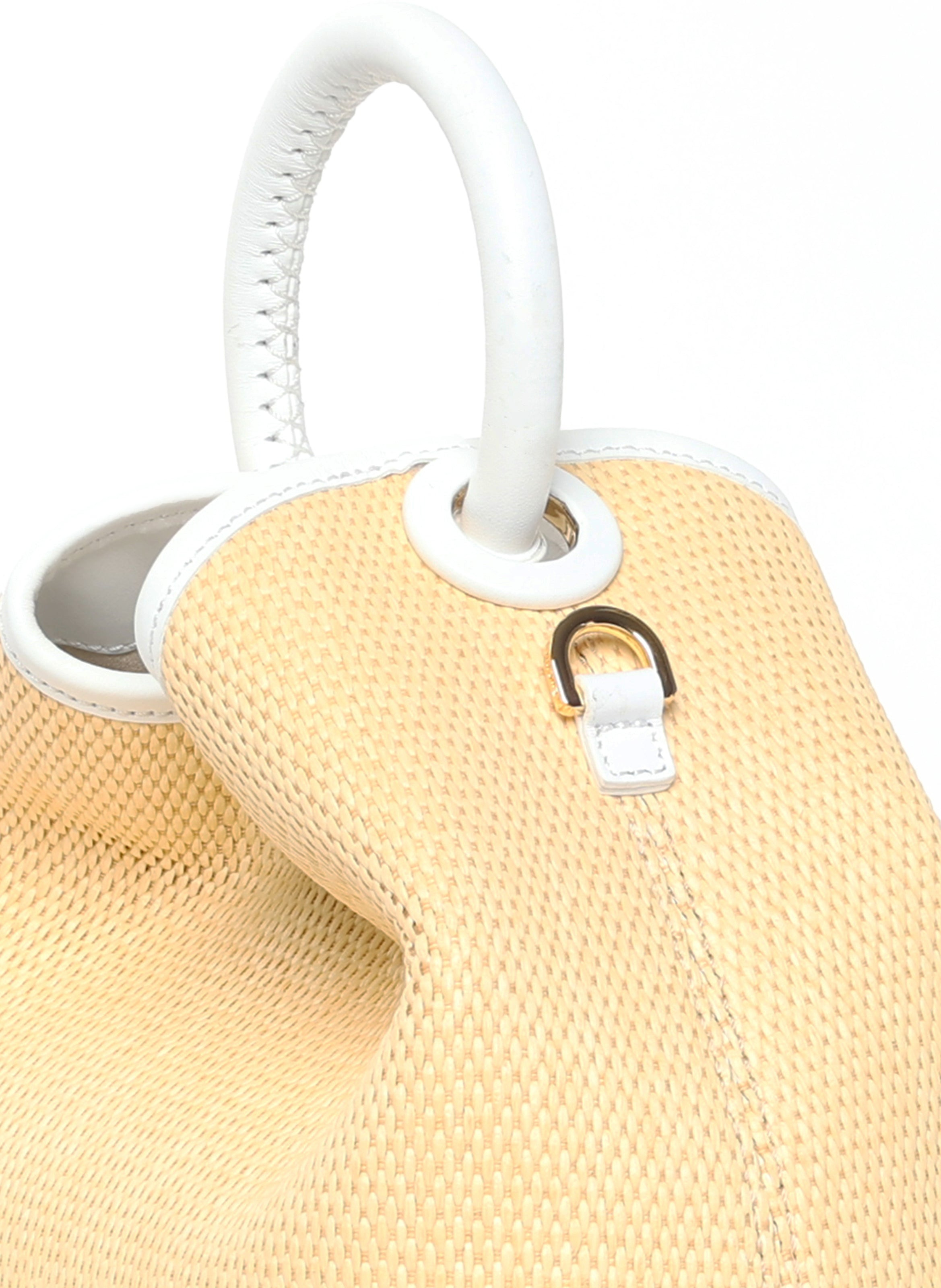Baozi Raffia Natural/White - 5