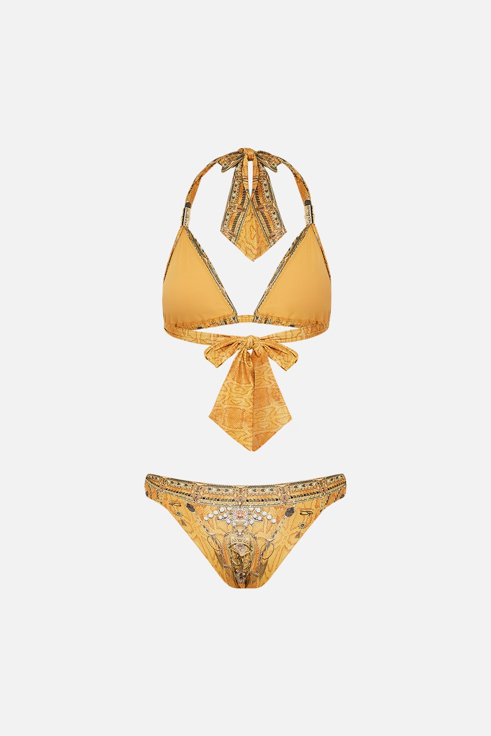 SOFT TIE BIKINI WITH TRIM - 7