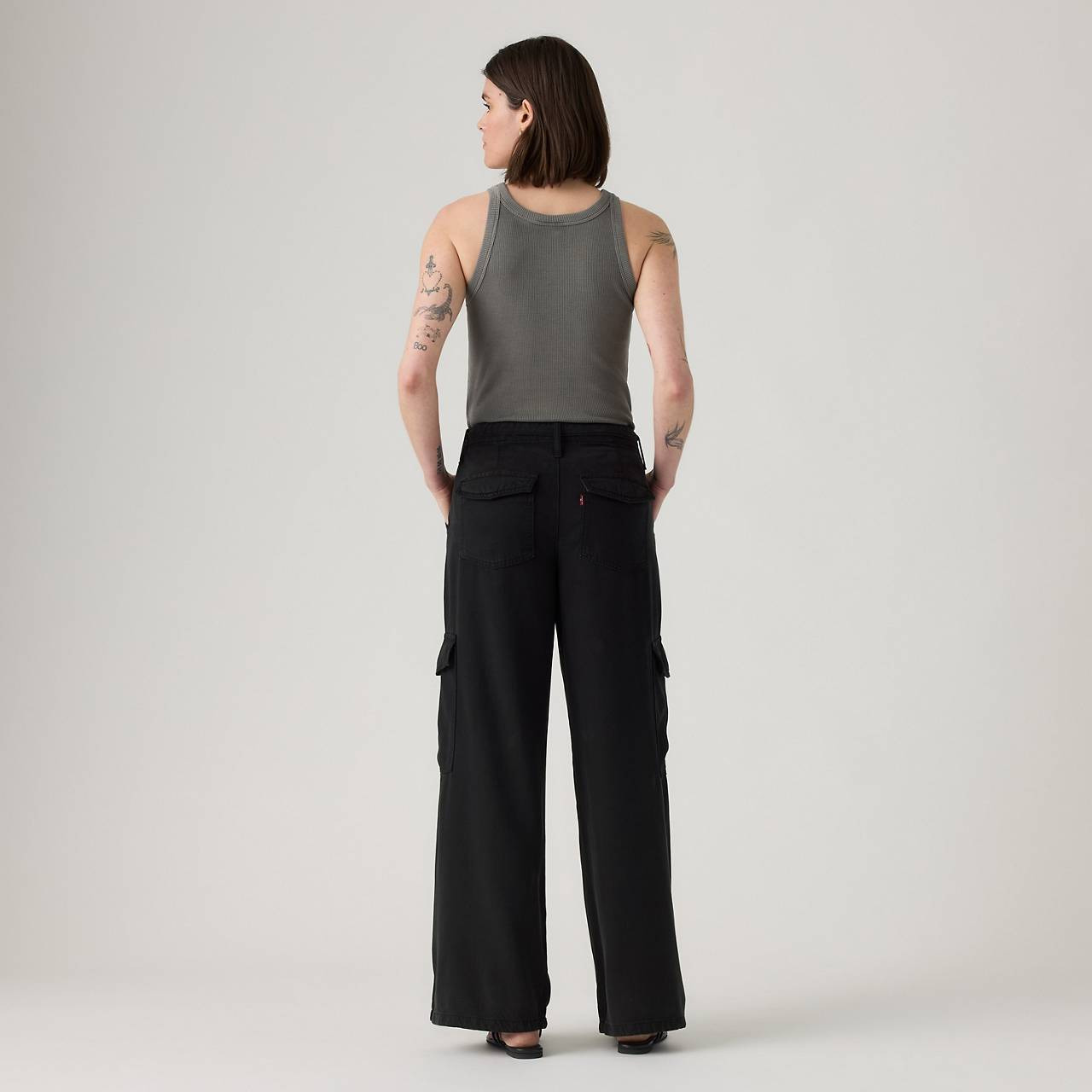 BAGGY DAD CARGO WOMEN'S PANTS - 4
