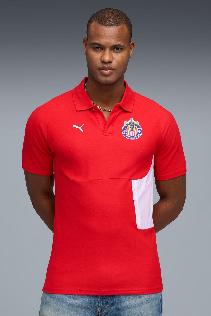 PUMA C.D. Guadalajara PUMATECH Men's Soccer Polo outlook
