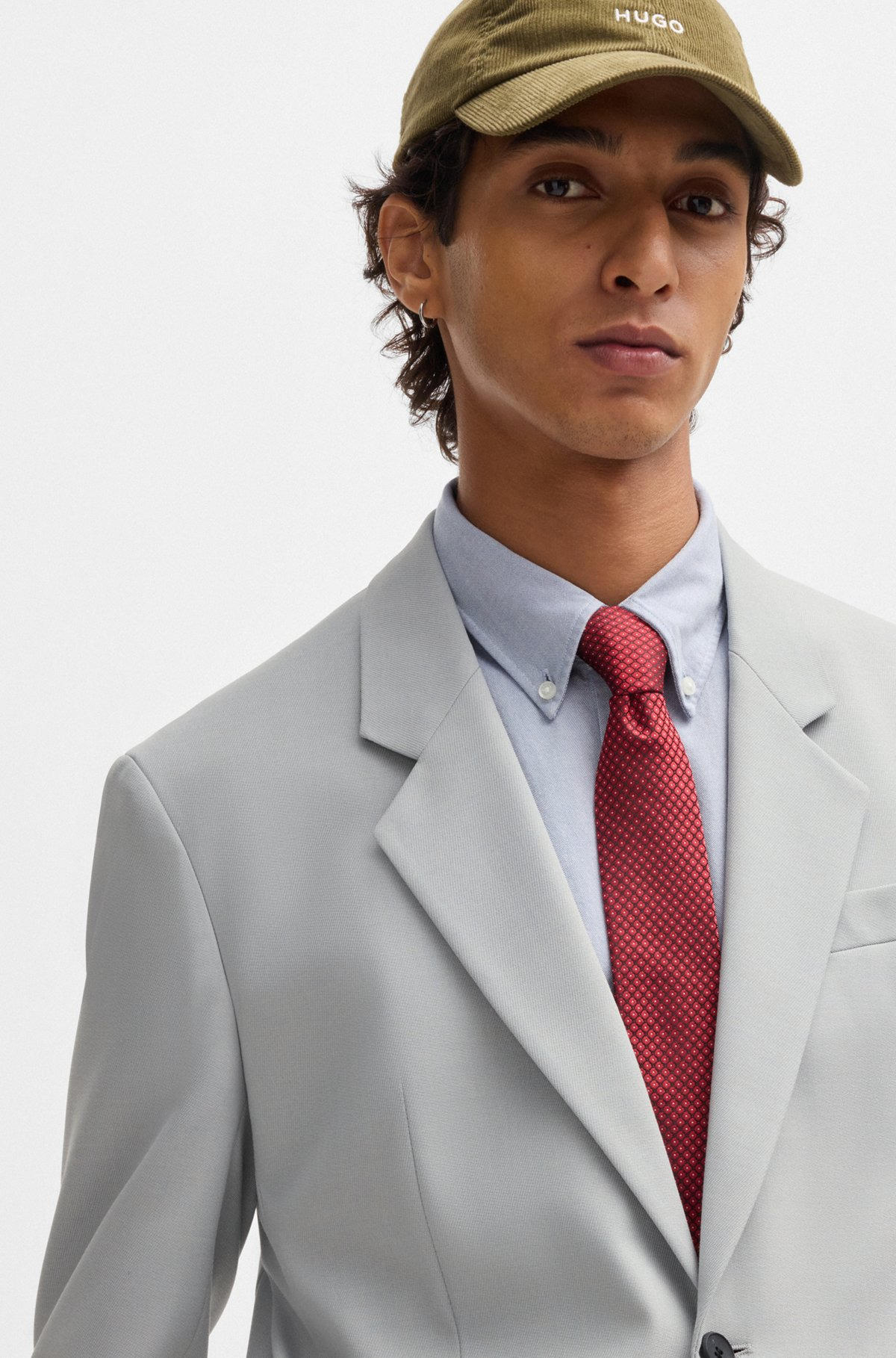 MODERN-FIT JACKET IN STRETCH TWILL WITH FULL LINING - 5