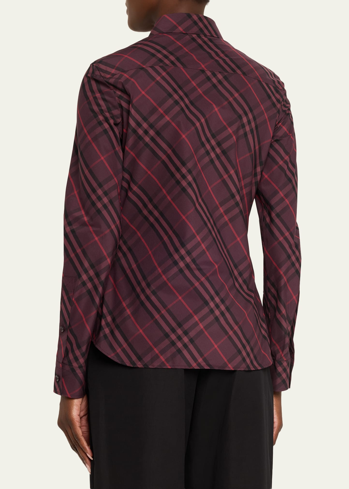 Simone Check Button-Down Shirt - 3