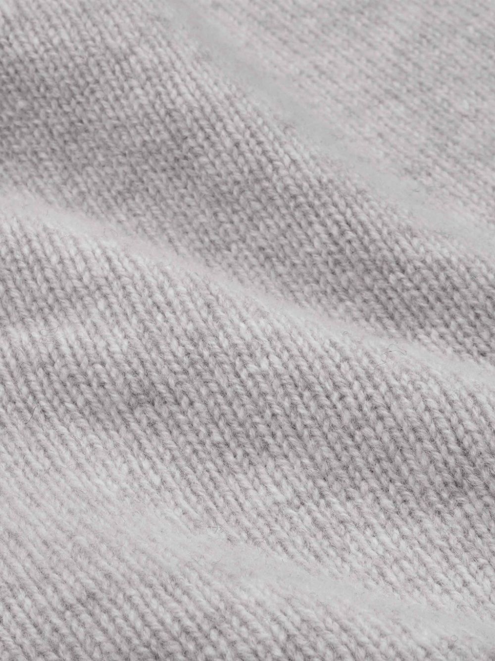 logo-embroidered cashmere jumper - 4