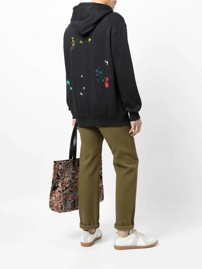 Paul Smith abstract-print cotton-blend hoodie outlook