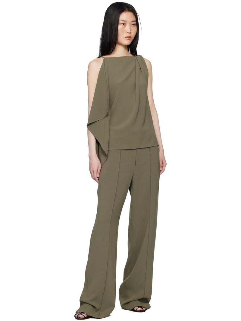 Proenza Schouler Khaki Alyssa Tank Top outlook