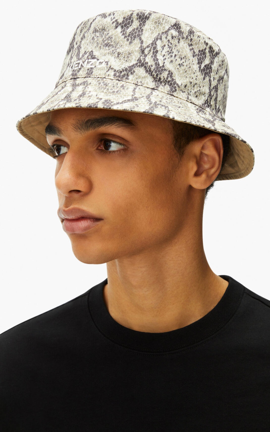 'Python' reversible bucket hat - 2