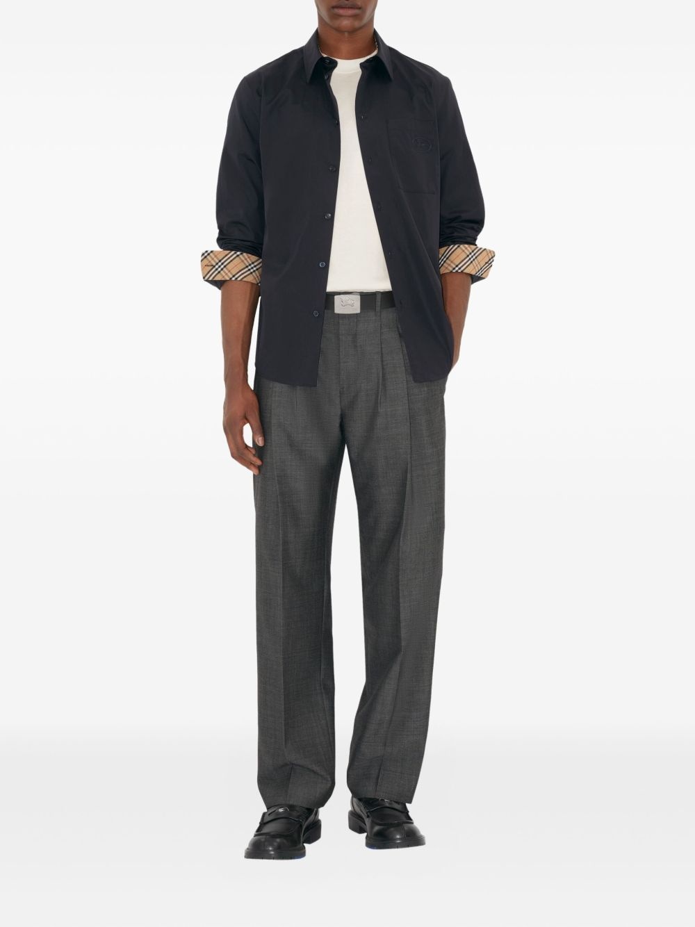 cotton poplin shirt - 3