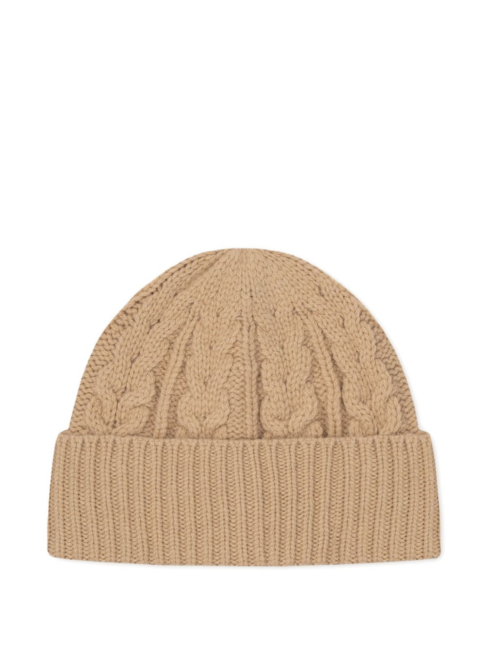 Alma cable-knit beanie - 1