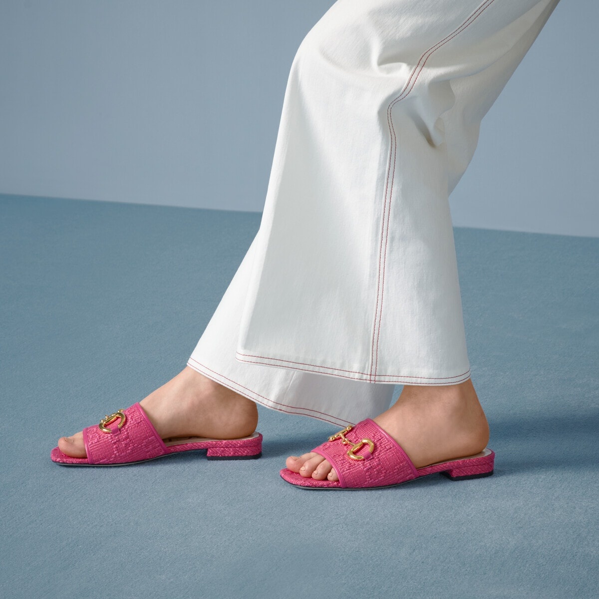 Women's Horsebit slide sandal - 3