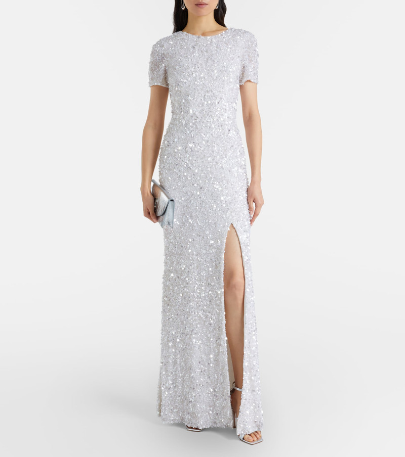 RACHEL GILBERT Nixie sequined gown outlook