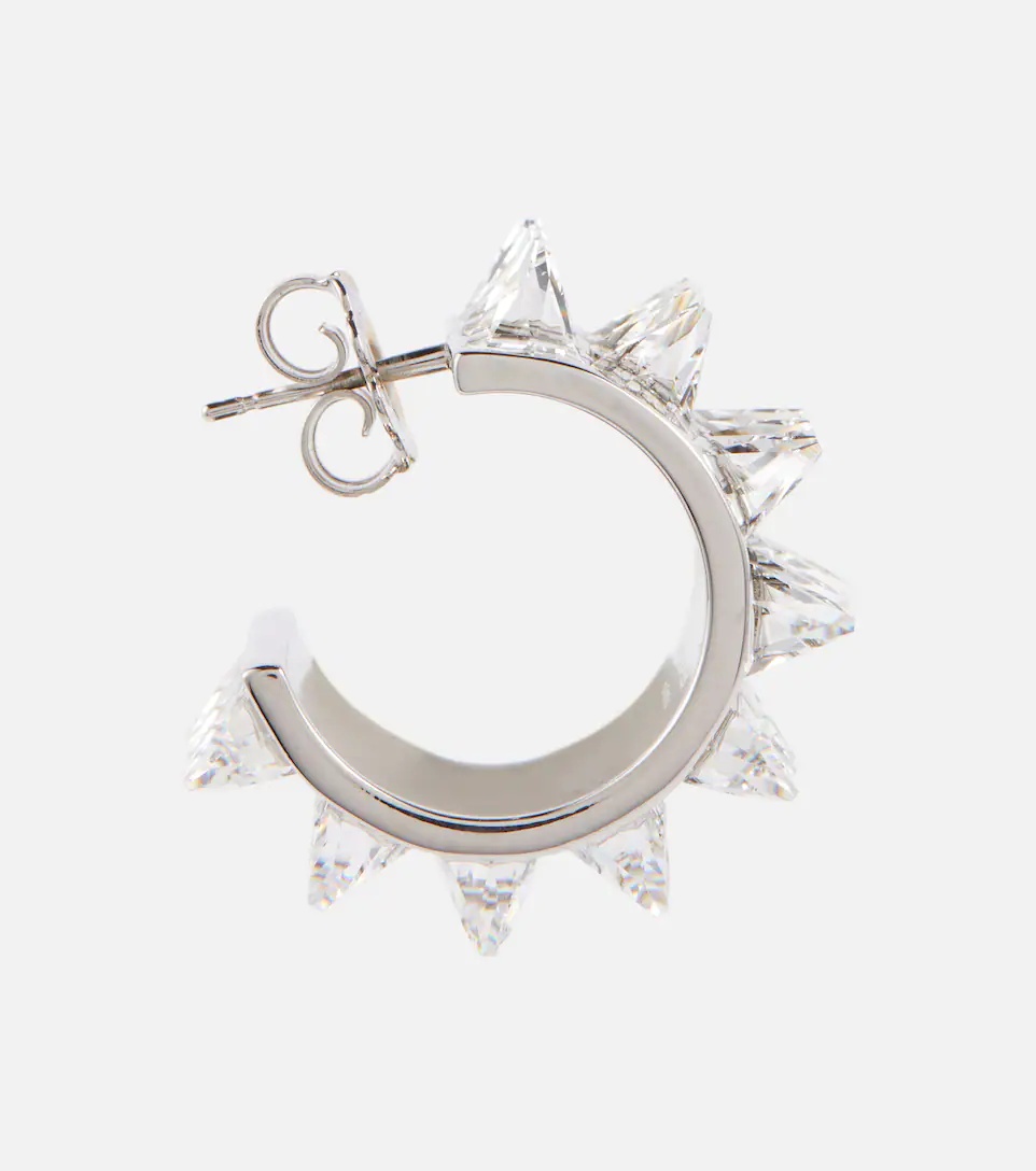 Karma crystal-embellished earrings - 2