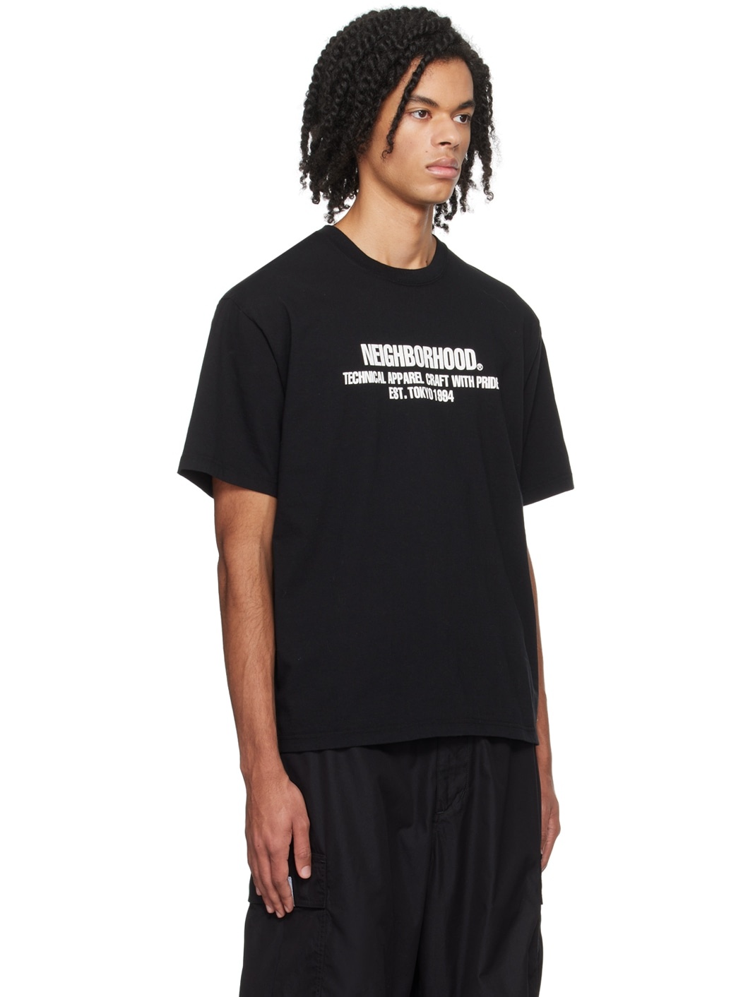 Black Printed T-shirt - 2