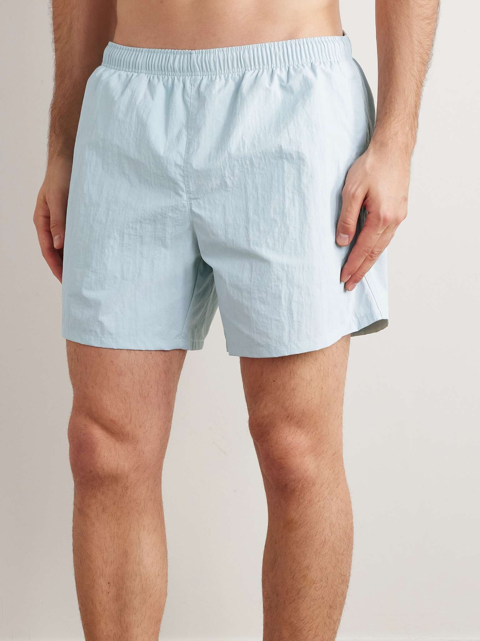 Mid-Length Straight-Leg Swim Shorts - 2