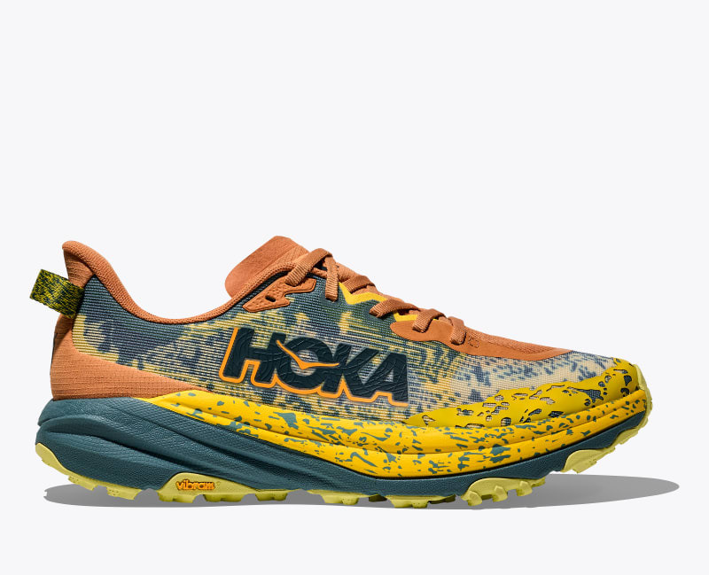 Men's Speedgoat 6 Shoes in Terra Cotta/Mountain Fog - 1