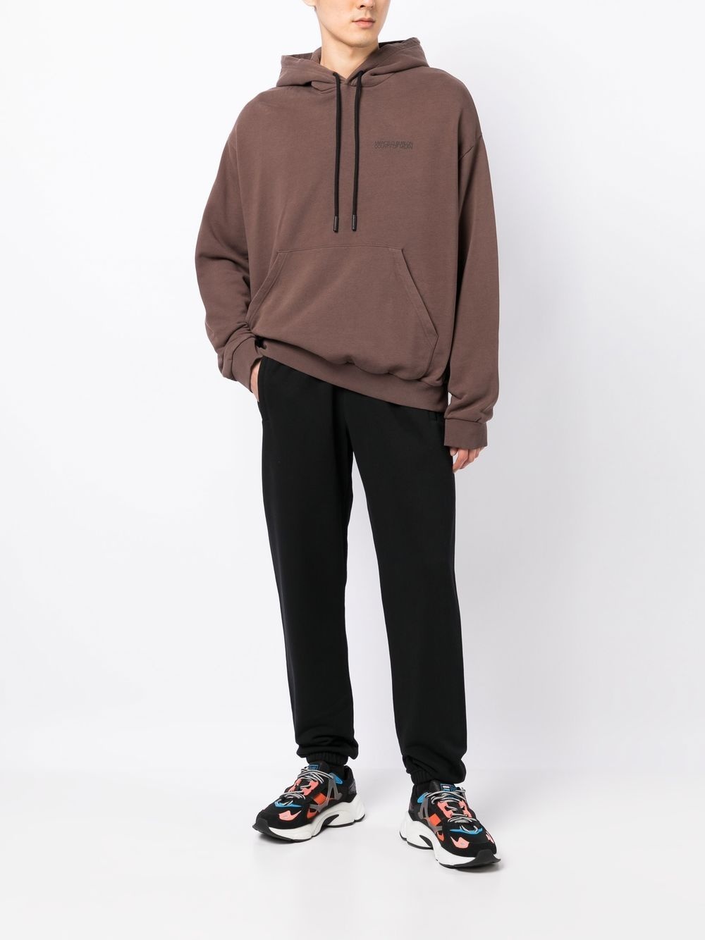 Tempera Cross Over hoodie - 2