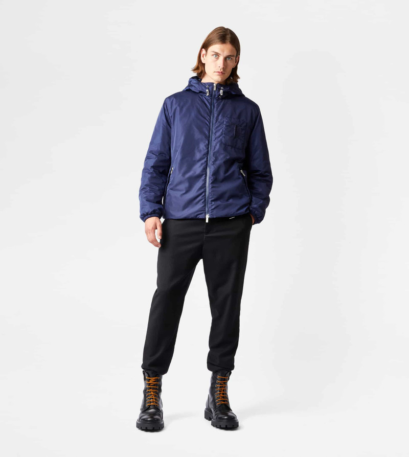 Tod's TOD'S PADDED WINDBREAKER - BLUE outlook