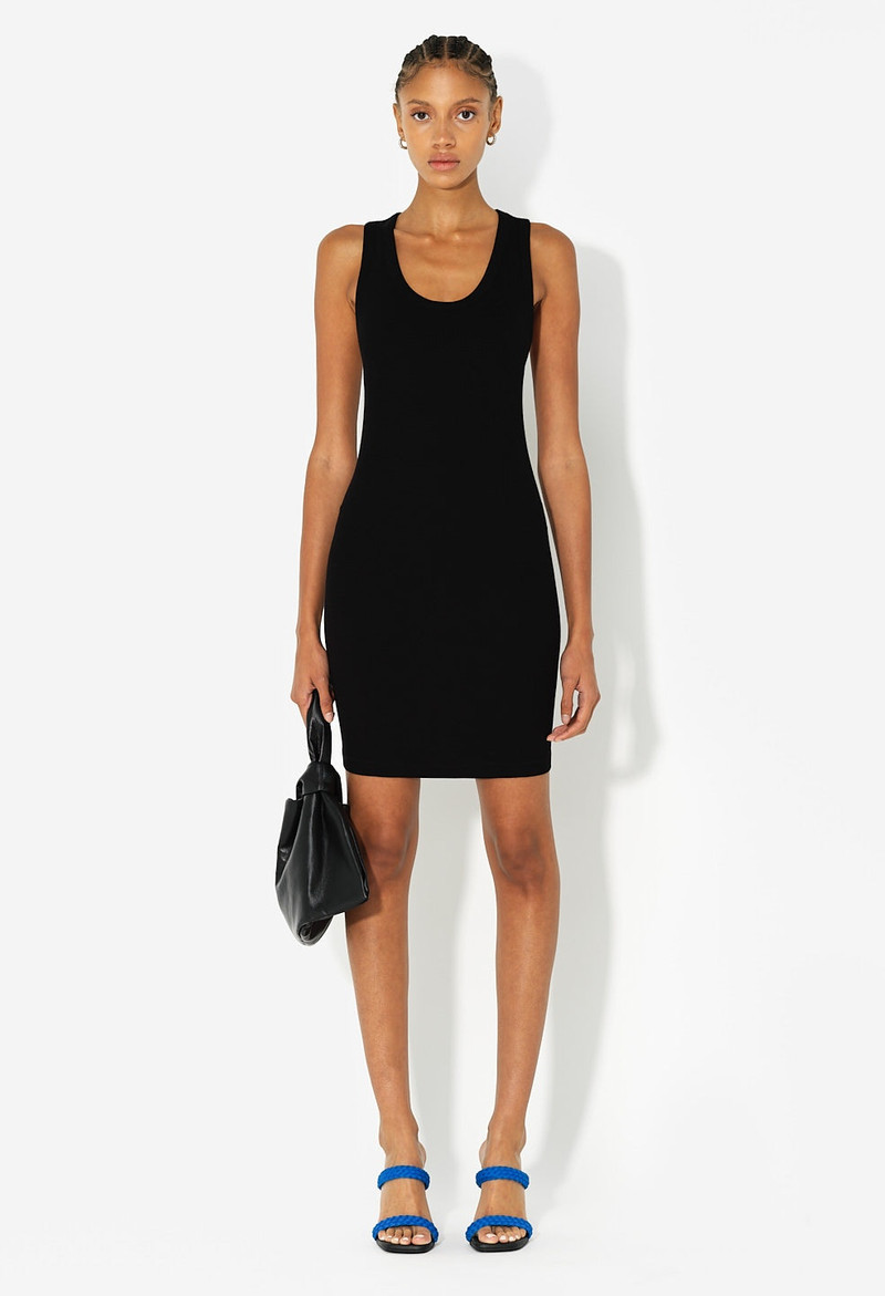 GEMINI RIB RACERBACK DRESS 1