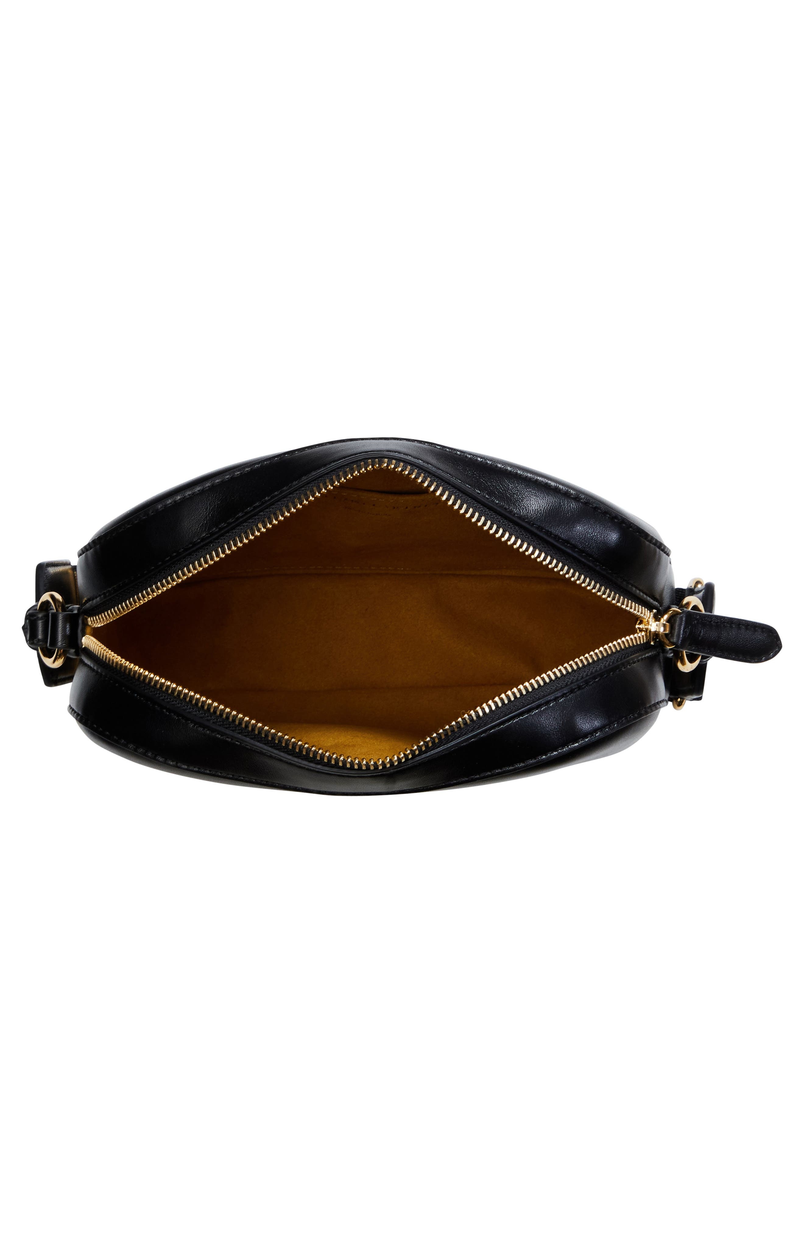 Stella McCartney Small Perforated Logo Faux Leather Camera Bag in Black at Nordstrom - 5